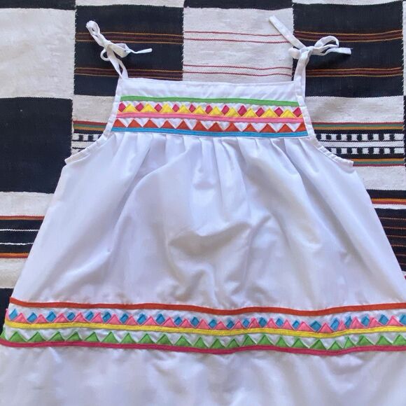 Y2K Handmade Spring Summer Boho Hippie Dress. Midi. OOAK. Excellent Shape. S/M - Picture 13 of 15